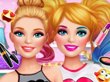 Игра Барби: Макияж для Видео Блога
