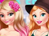 Игра Барби и Эльза: Модное Свидание