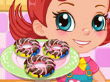 Игра Готовим Еду: Радужные Пончики