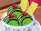 Игра Мороженое с Зеленого Чая