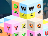 Игра Маджонг 3Д Буквы