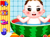 Игра Счастливый Малыш в Ванной
