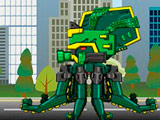 Роботы Динозавры: Древний Осьминог